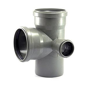 Крестовина двухплоскостная  Ф110-50   ПВХ