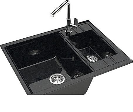 Мойка кухонная Marrbaxx Жаклин Z190Q004 черный