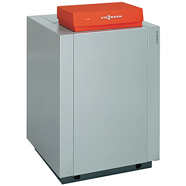 Viessmann Vitogas 100-F 35 кВт с Vitotronic 100 KC3 котел газовый напольный с открытой камерой