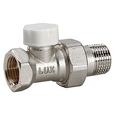 Кран для радиатора прямой нижний LUXOR 3/4