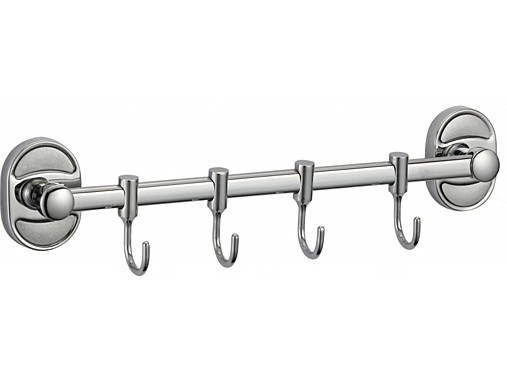 Планка с крючками (4 крючка) Savol S-008204