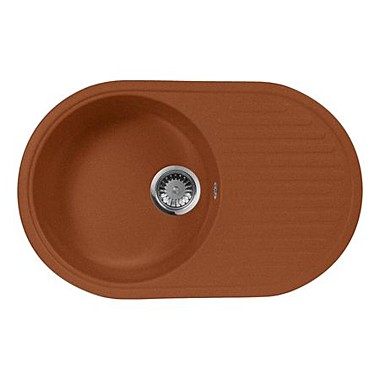 Мойка кухонная AquaGranitEx М-18 (307) (Терракот)