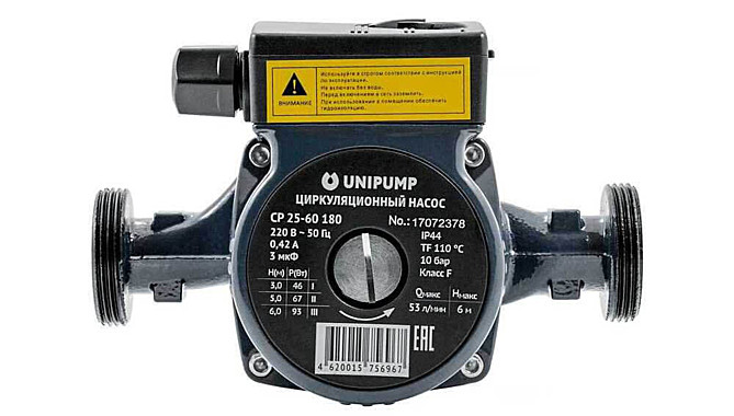Циркуляционный насос CP 25/60 UNIPUMP