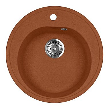Мойка кухонная AquaGranitEx М-08 (307) (Терракот)