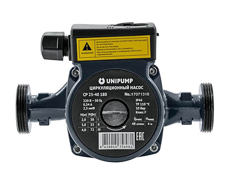 Циркуляционный насос CP 25/40 UNIPUMP